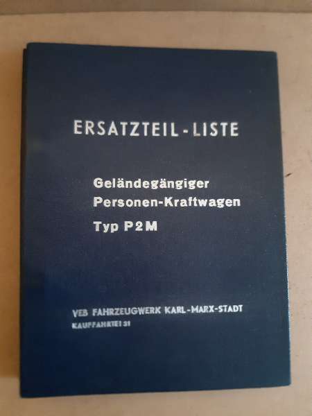 Ersatzteilliste P2M