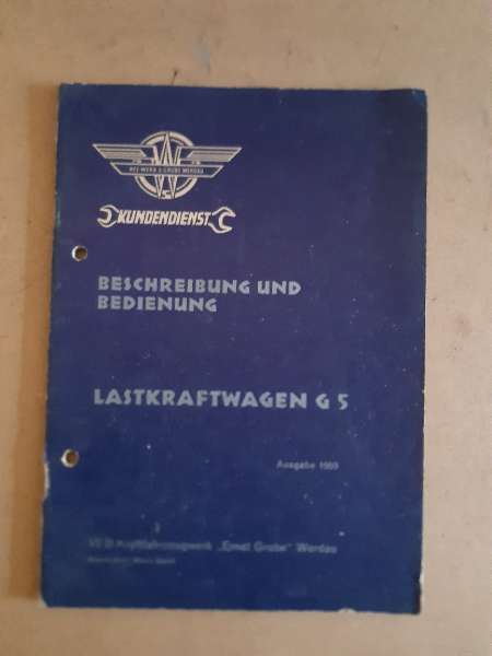 Bedienungsanleitung IFA G5
